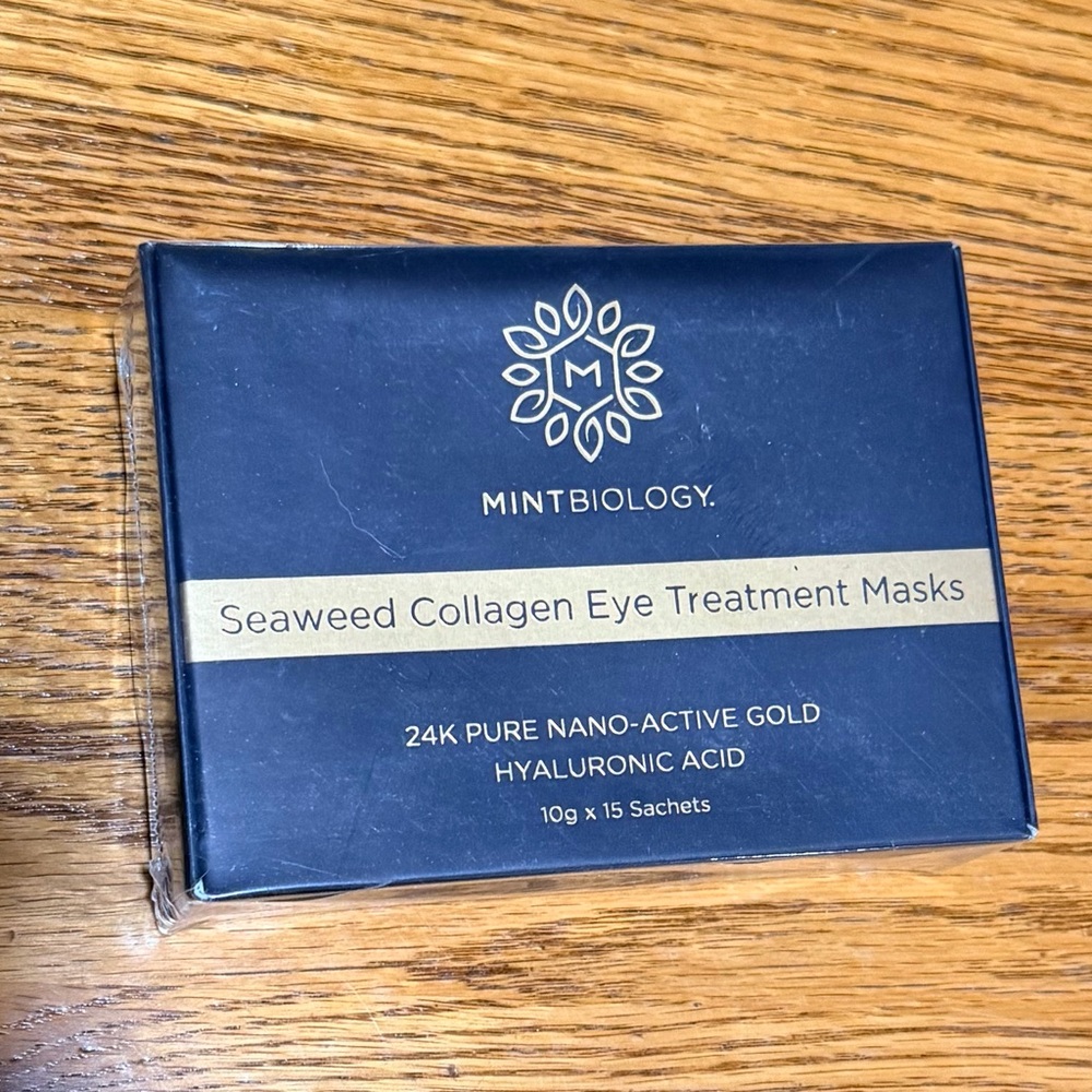 MINTBIOLOGY Seaweed Collagen Eye Treatment Masks